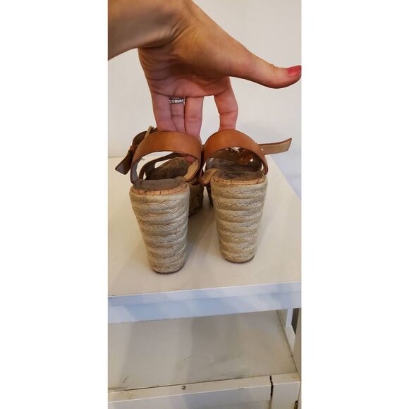 SAM EDELMAN Maura Espadrille Platform Sandals Size 7M - Picture 4 of 8